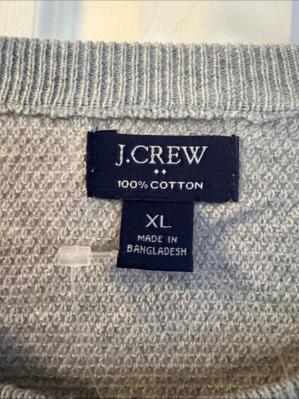 618 J. Crew Men’s Light Gray Crewneck Sweater